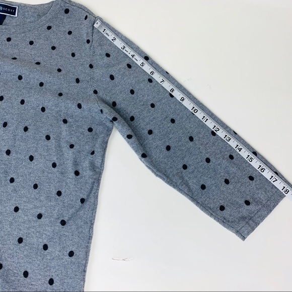 Karen Scott Gray BlouseSweater. LongSleeves.Medium - Picture 4 of 5
